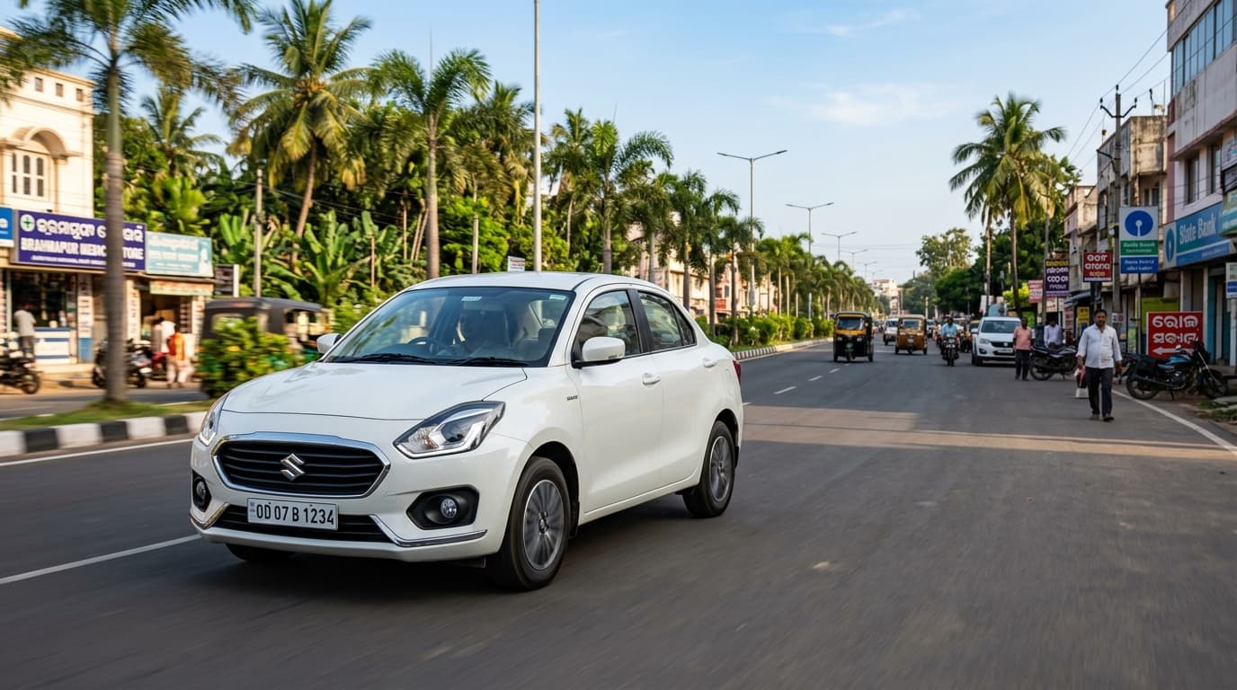Local Car Rental - Maruti Suzuki Dzire